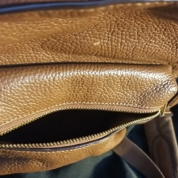 Coach Mini Charlie Brown Leather Backpack with Classic Silhouette